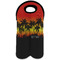 Tropical Sunset Double Wine Tote - Front (new)