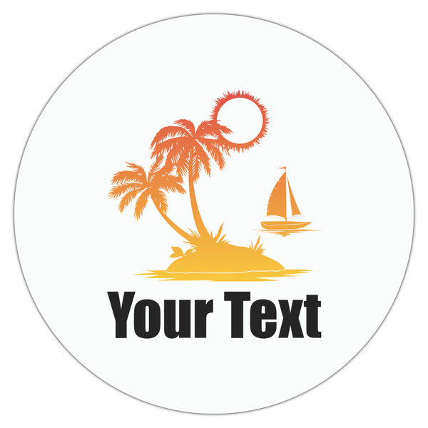 Tropical Sunset Drink Topper - Large - Single