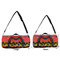 Tropical Sunset Duffle Bag Small and Large
