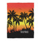 Tropical Sunset Duvet Cover - Twin - Front