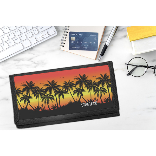 Tropical Sunset DyeTrans Checkbook Cover - LIFESTYLE