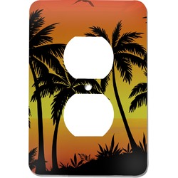 Tropical Sunset Electric Outlet Plate (Personalized)