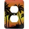 Tropical Sunset Electric Outlet Plate