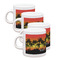 Tropical Sunset Espresso Cup Group of Four Front