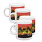 Tropical Sunset Single Shot Espresso Cups - Set of 4 (Personalized)