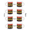 Tropical Sunset Espresso Cup Set of 4 - Apvl
