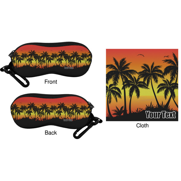 Tropical Sunset Eyeglass Case & Cloth (Approval)