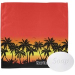 Tropical Sunset Washcloth (Personalized)