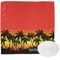Tropical Sunset Washcloth (Personalized)