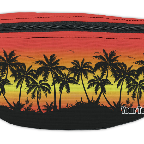 Tropical Sunset Fanny Pack - Closeup