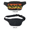 Tropical Sunset Fanny Packs - APPROVAL