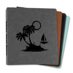 Tropical Sunset Leather Binder - 1" (Personalized)