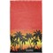 Tropical Sunset Finger Tip Towel - Full View