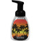 Tropical Sunset Foam Soap Bottle - Black (Personalized)