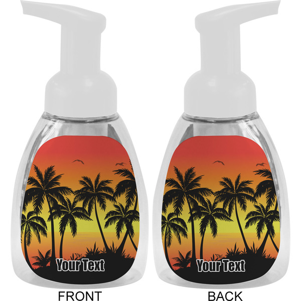 Tropical Sunset Foam Soap Bottle Approval - White