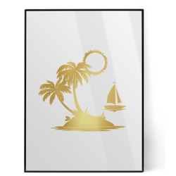 Tropical Sunset Foil Print (Personalized)