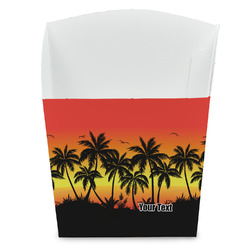 Tropical Sunset French Fry Favor Boxes (Personalized)