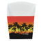 Tropical Sunset French Fry Favor Box - Front View