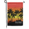 Tropical Sunset Garden Flag & Garden Pole