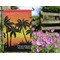 Tropical Sunset Garden Flag - Outside In Flowers