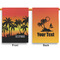 Tropical Sunset Garden Flags - Large - Double Sided - APPROVAL