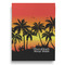 Tropical Sunset Garden Flags - Large - Double Sided - FRONT