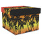 Tropical Sunset Gift Boxes with Lid - Canvas Wrapped - XX-Large - Front/Main