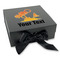 Tropical Sunset Gift Boxes with Magnetic Lid - Black - Front (angle)