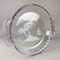 Tropical Sunset Glass Pie Dish - 9.5in Round