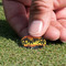 Tropical Sunset Golf Ball Marker - Hand
