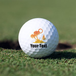 Tropical Sunset Golf Balls - Non-Branded - Set of 12 (Personalized)