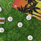 Tropical Sunset Golf Balls - Generic - Set of 12 - LIFESTYLE