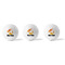 Tropical Sunset Golf Balls - Generic - Set of 3 - APPROVAL