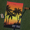Tropical Sunset Golf Towel Gift Set - Main
