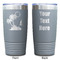 Tropical Sunset Gray Polar Camel Tumbler - 20oz - Double Sided - Approval