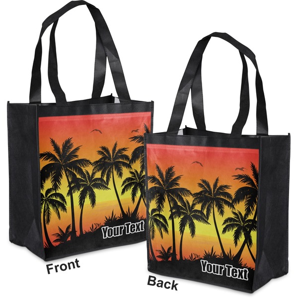 Tropical Sunset Grocery Bag - Apvl