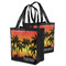 Tropical Sunset Grocery Bag - MAIN