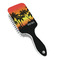 Tropical Sunset Hair Brush - Angle View