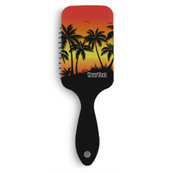 Tropical Sunset Hair Brushes (Personalized)