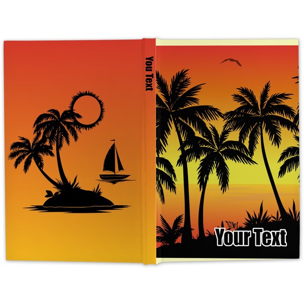 Tropical Sunset Hard Cover Journal - Apvl