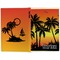 Tropical Sunset Hard Cover Journal - Apvl
