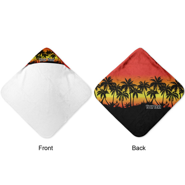 Tropical Sunset Hooded Baby Towel- Approval