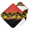 Tropical Sunset Hooded Baby Towel- Main