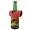 Tropical Sunset Jersey Bottle Cooler - ANGLE (on bottle)