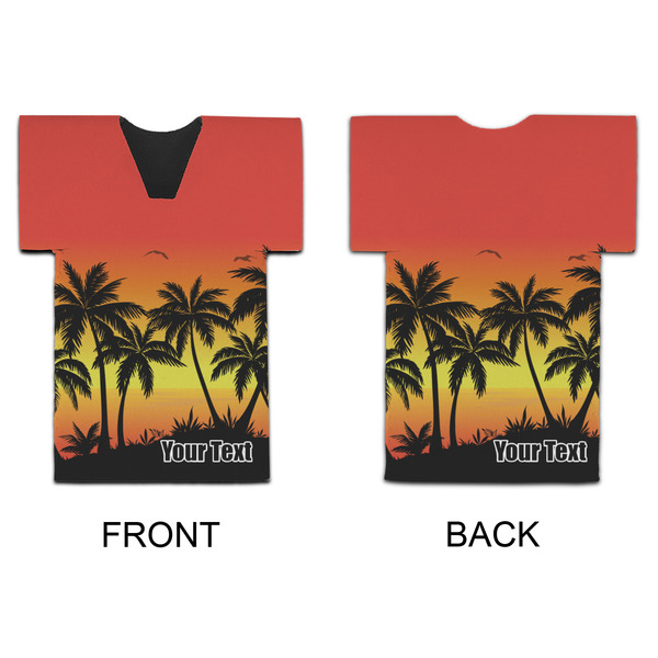 Tropical Sunset Jersey Bottle Cooler - APPROVAL