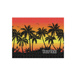 Tropical Sunset 252 pc Jigsaw Puzzle (Personalized)