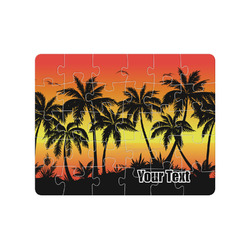 Tropical Sunset Jigsaw Puzzles (Personalized)