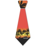 Tropical Sunset Iron On Tie (Personalized)