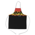 Tropical Sunset Kid's Apron w/ Name or Text