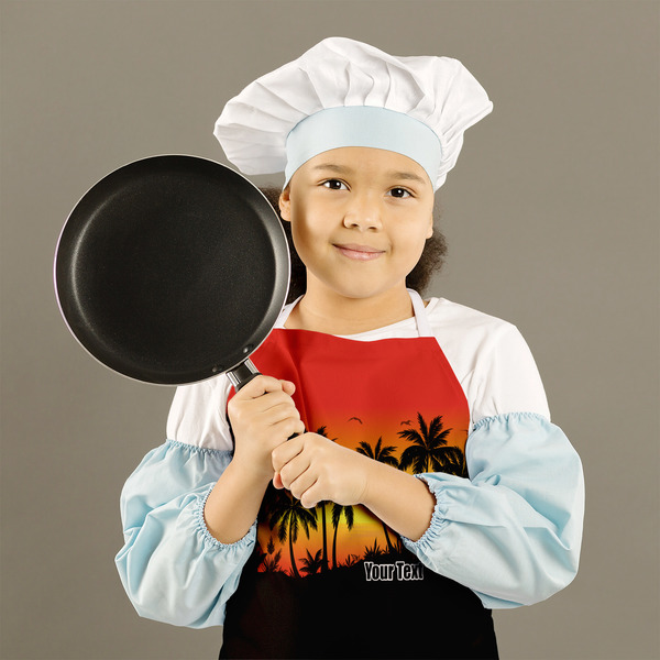 Tropical Sunset Kid's Aprons - Medium - Lifestyle